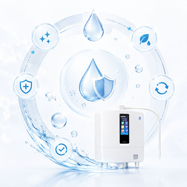 Agua Kangen limpieza